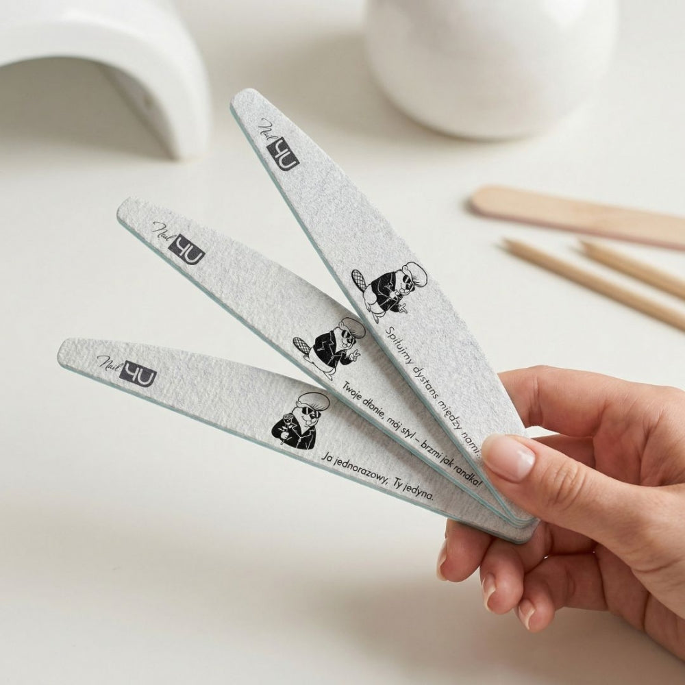 Nail4U Nail File 180/180- 25 pcs/Printed Edition