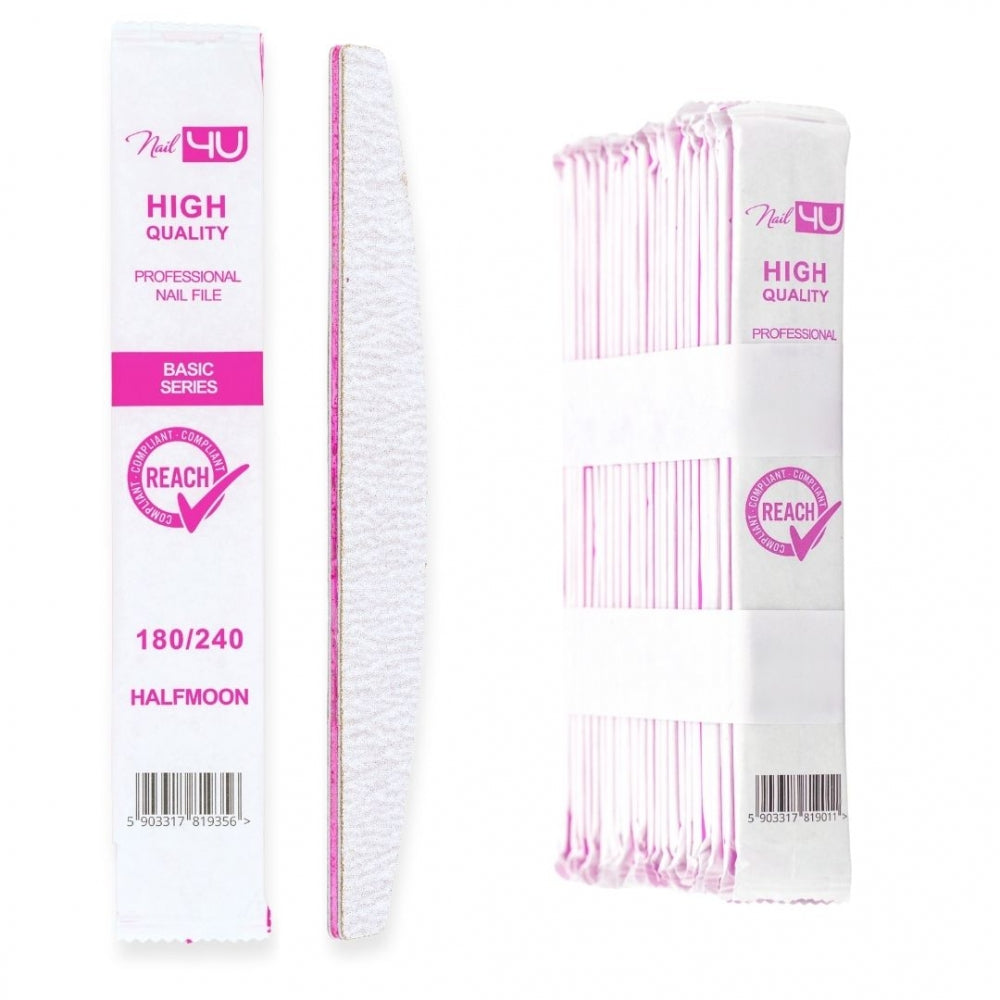 Nail4U Nail File 180/240- 25 pcs