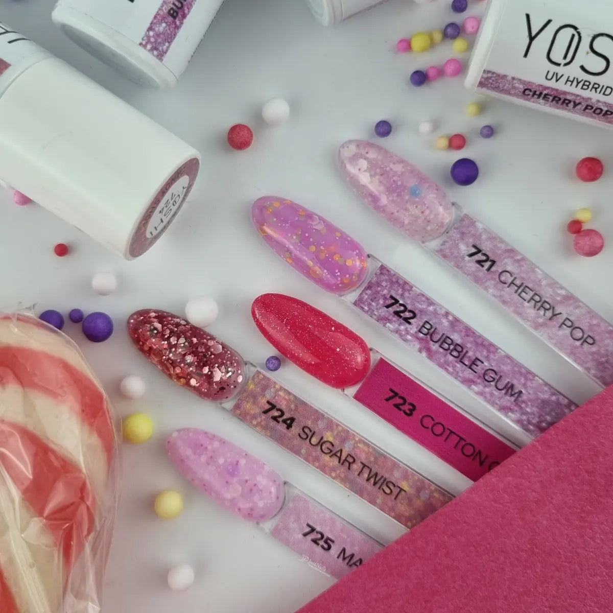 Yoshi Gel Polish Cotton Candy 6 ml – 723