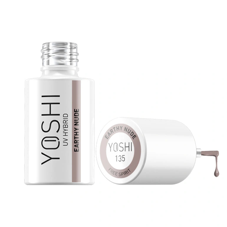 Yoshi Gel Polish Earthy Nude 6 ml – 135