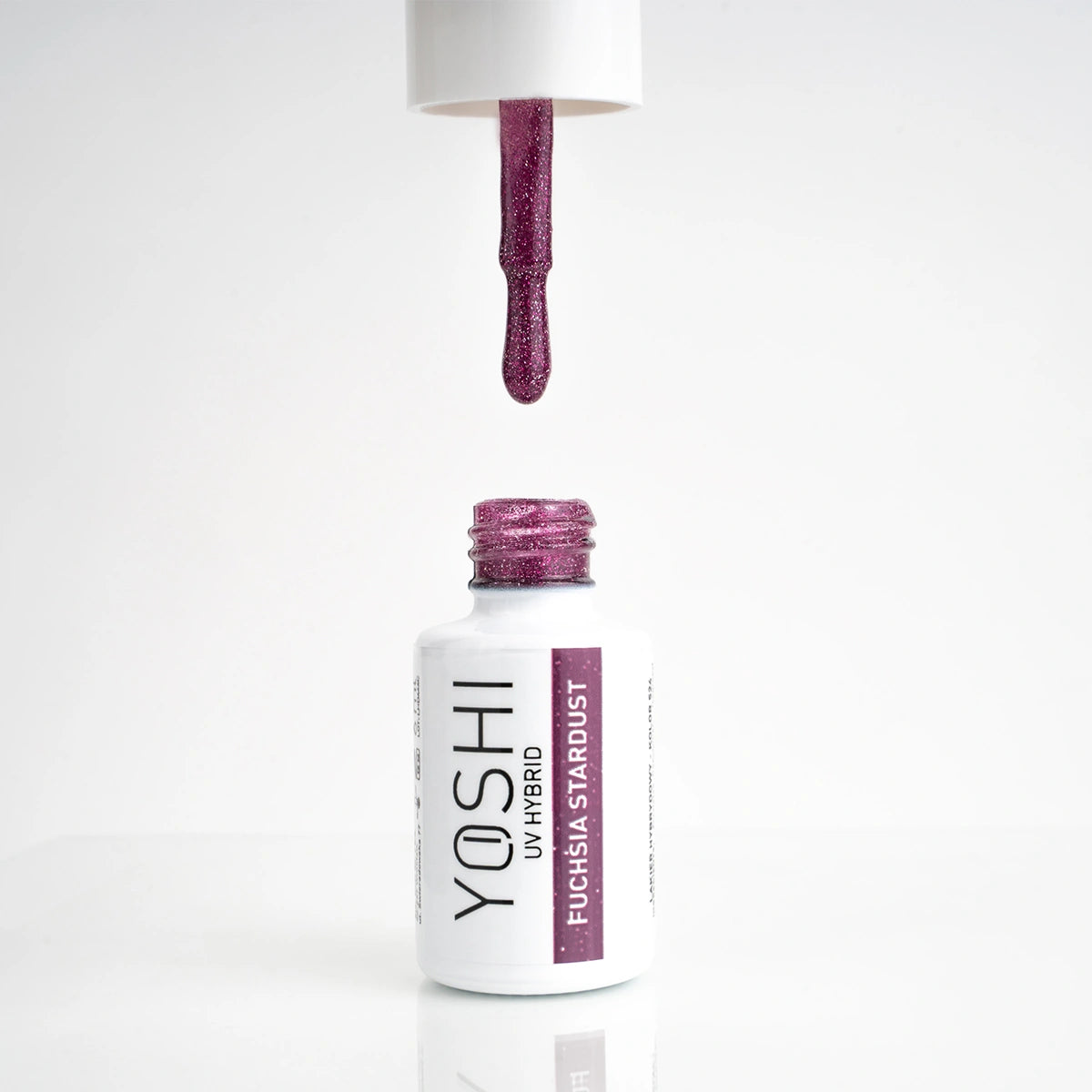 Yoshi Gel Polish Fuchsia Stardust 6 ml – 524