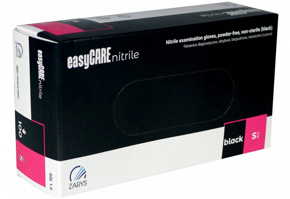 Nitrile Gloves Black-Small