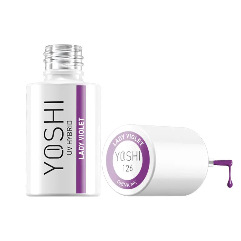 Yoshi Gel Polish Lady Violet 6 ml – 126