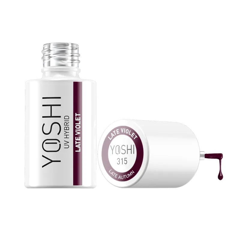 Yoshi Gel Polish Late Violet  6 ml – 315