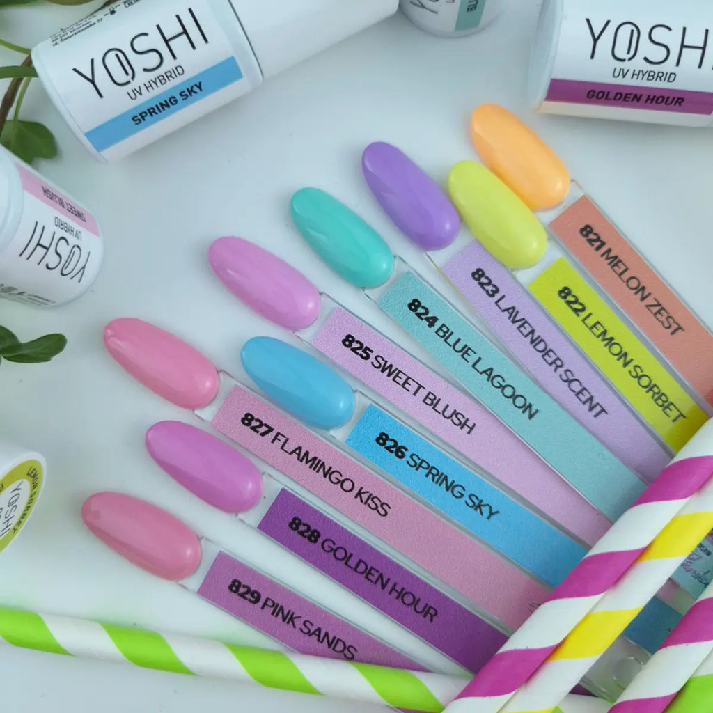 Yoshi Gel Polish Lavender Scent 6 ml – 823