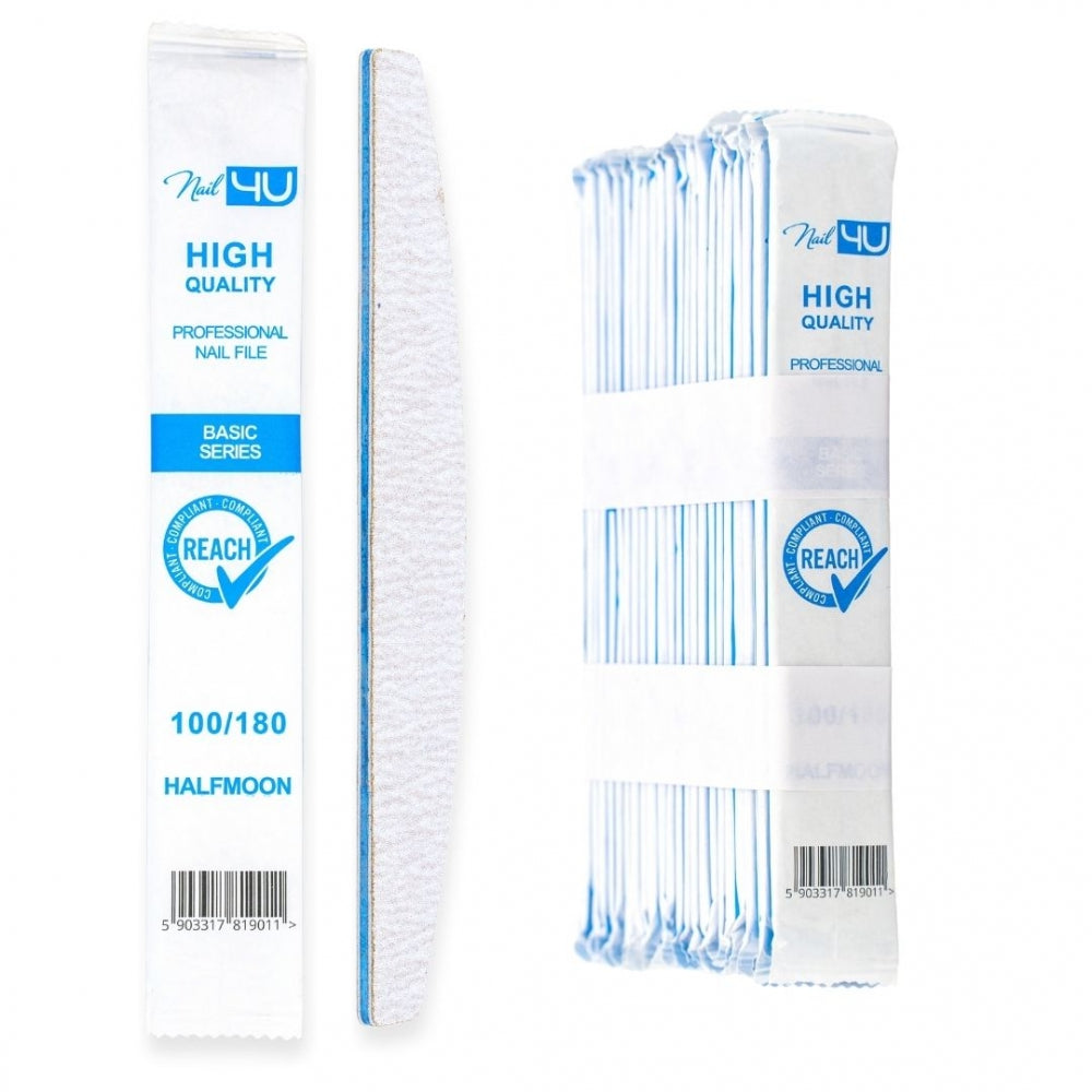 Nail4U Nail File 100/180- 25 pcs