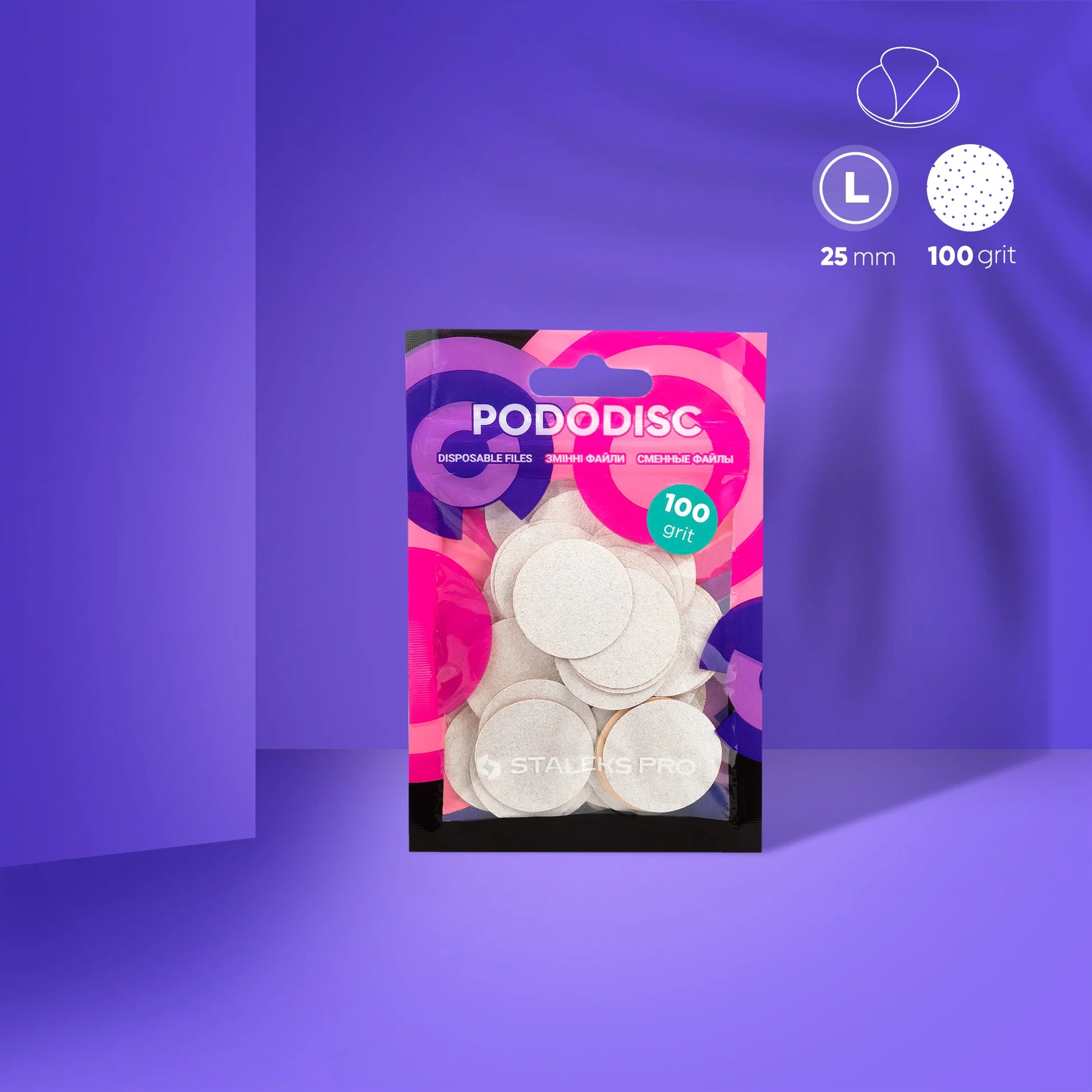 Staleks Disposable Pododisc 100- Expert L