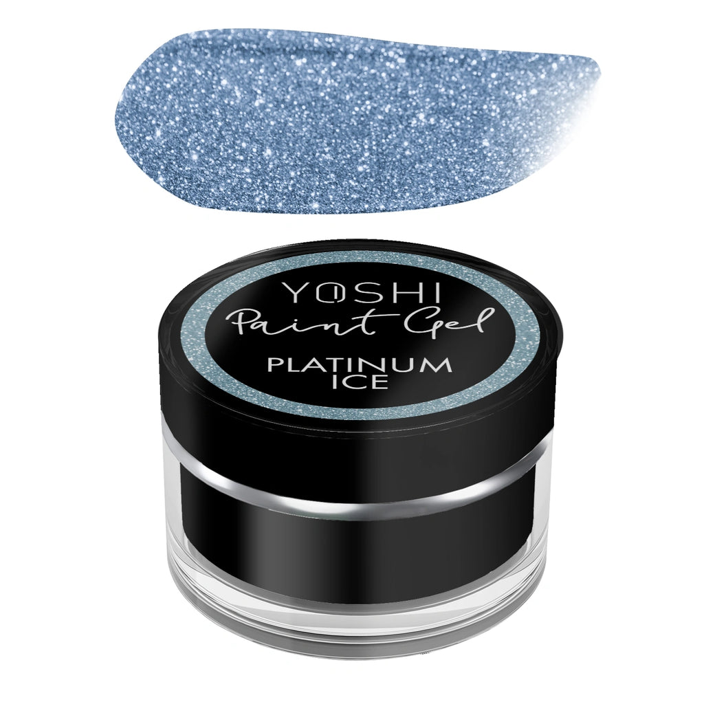 Yoshi Paint Gel UV LED Platinum Ice- 5ml