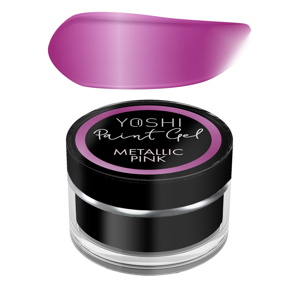 Yoshi Paint Gel UV LED Metallic Pink- 5 ml