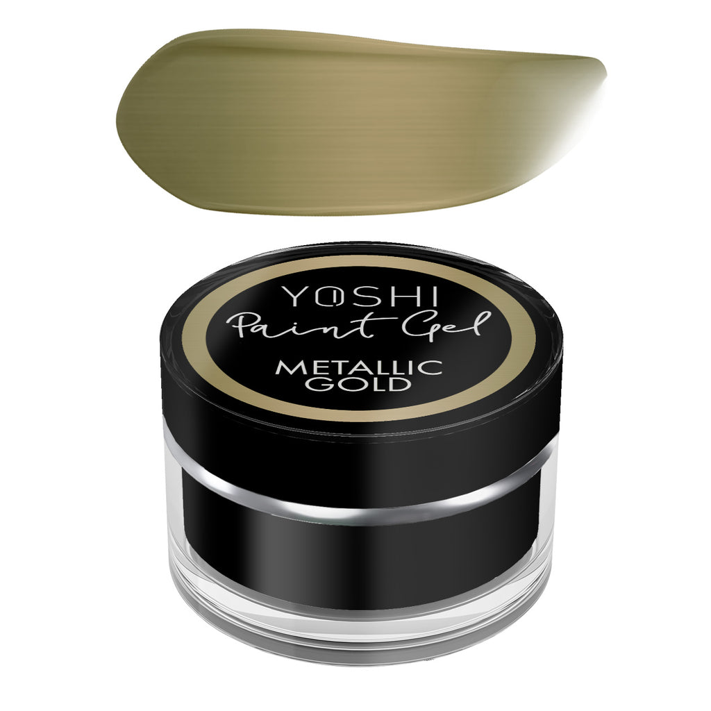 Yoshi Paint Gel UV LED Metallic Gold- 5 ml