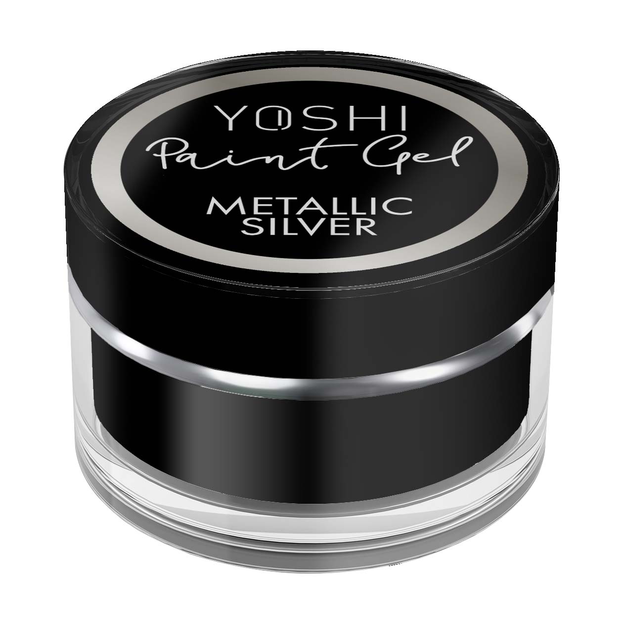 Yoshi Paint Gel UV LED Metallic Silver- 5 ml