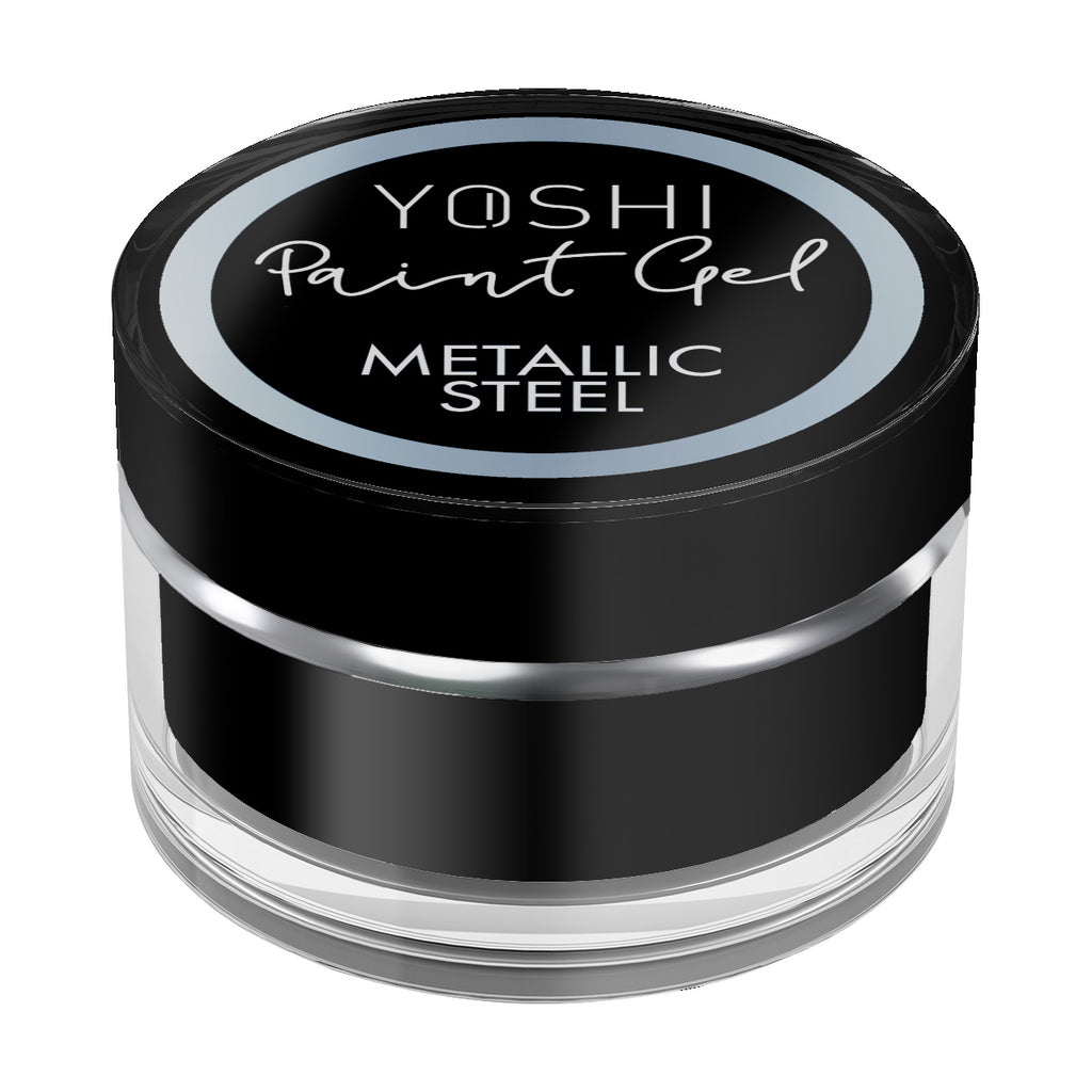 Yoshi Paint Gel UV LED Metallic Steel- 5 ml