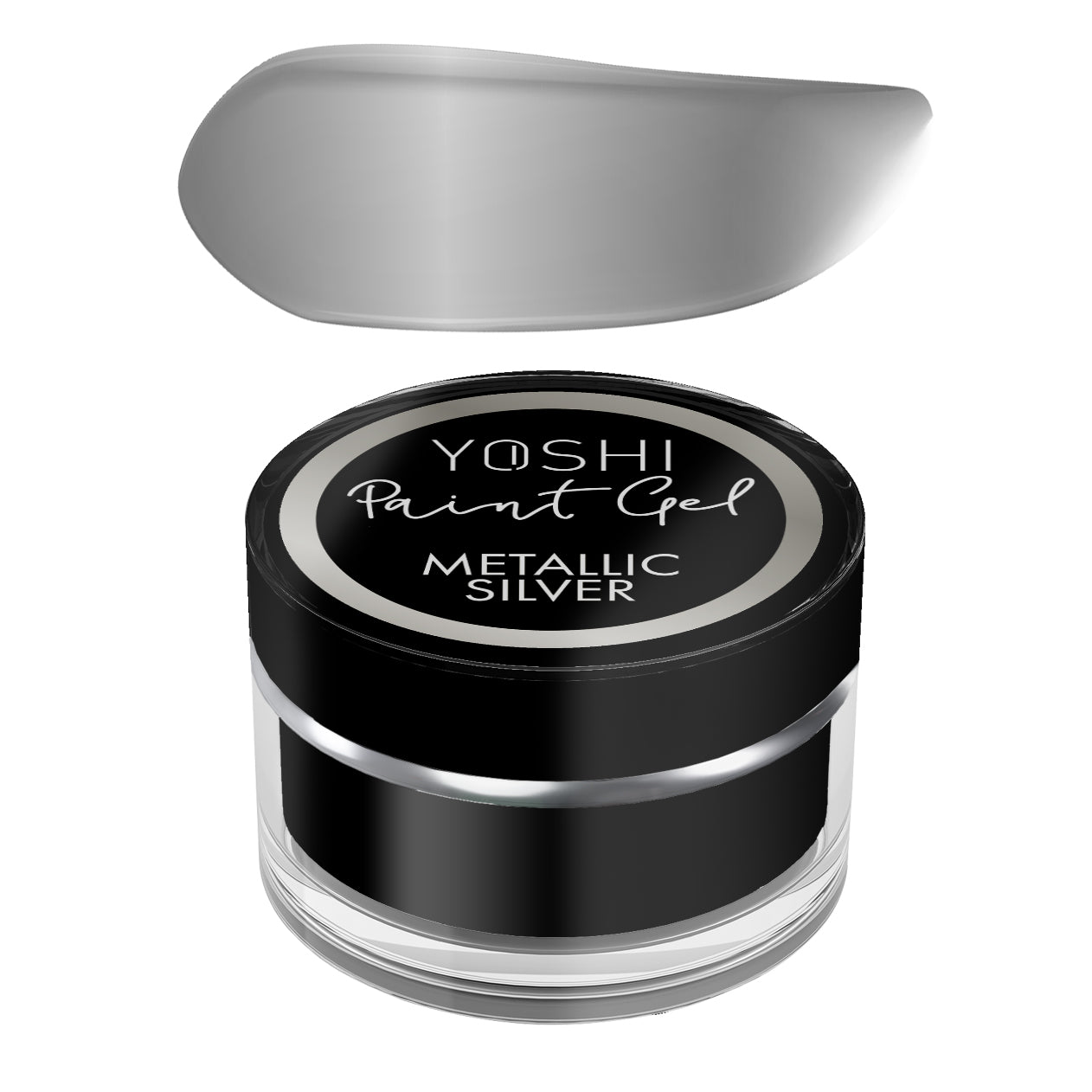 Yoshi Paint Gel UV LED Metallic Silver- 5 ml
