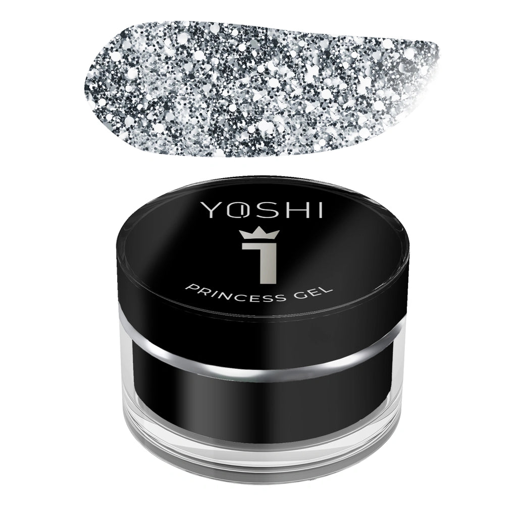 Yoshi Princess Gel Silver–  No.1