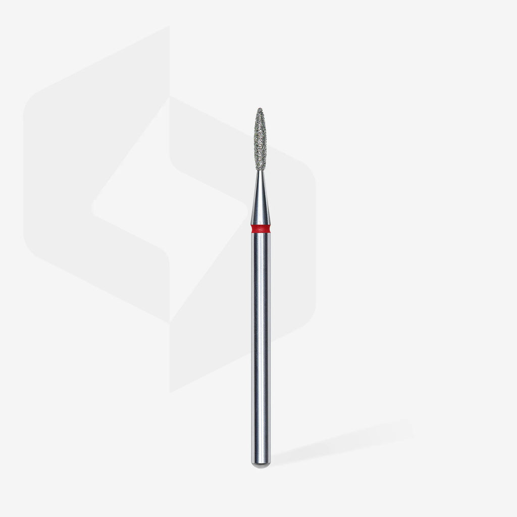 STALEKS Diamond Nail Drill Bit Flame- Expert Red