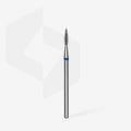 STALEKS Diamond Nail Drill Bit Pointed Flame- Expert Blue