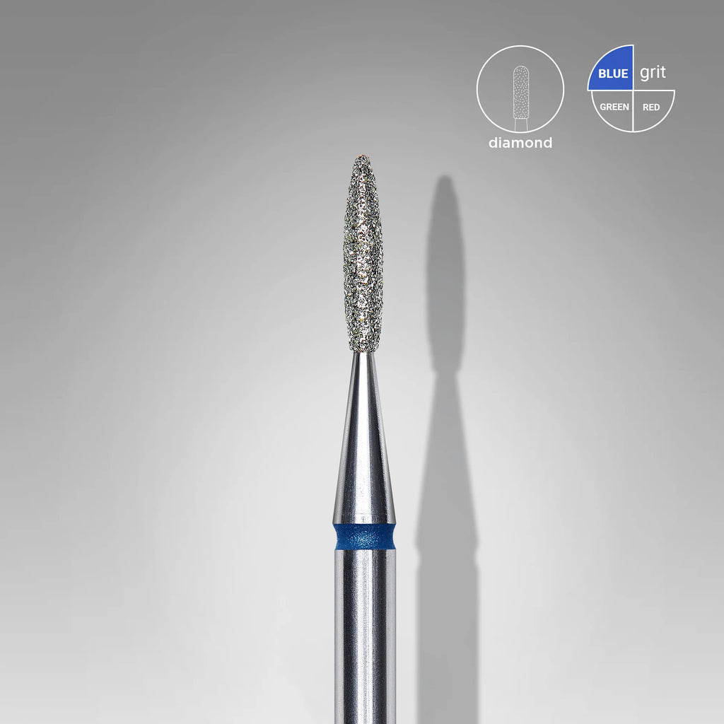 STALEKS Diamond Nail Drill Bit Flame- Expert Blue
