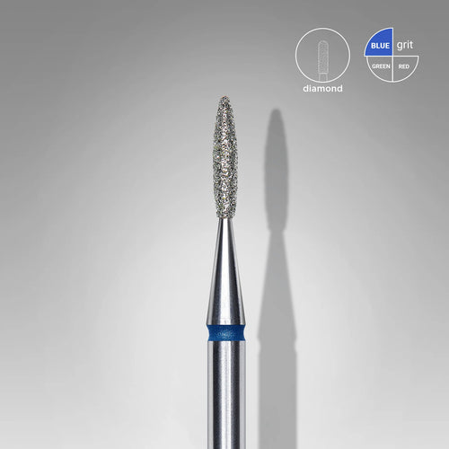 STALEKS Diamond Nail Drill Bit Flame- Expert Blue