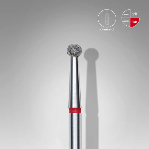 STALEKS Diamond Nail Drill Bit Ball- Expert Red