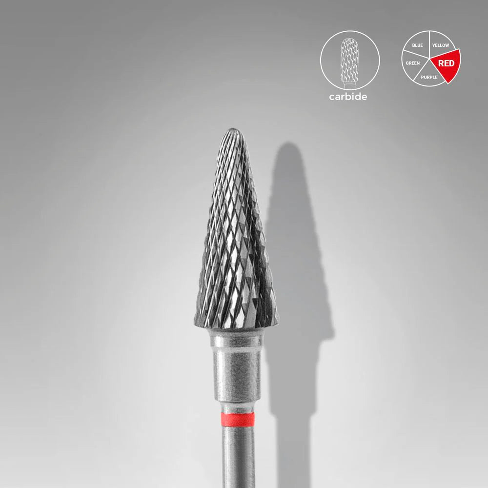 Staleks Carbide Cone Drill Bit -Expert Red