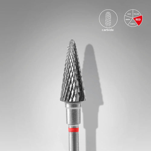 Staleks Carbide Cone Drill Bit -Expert Red