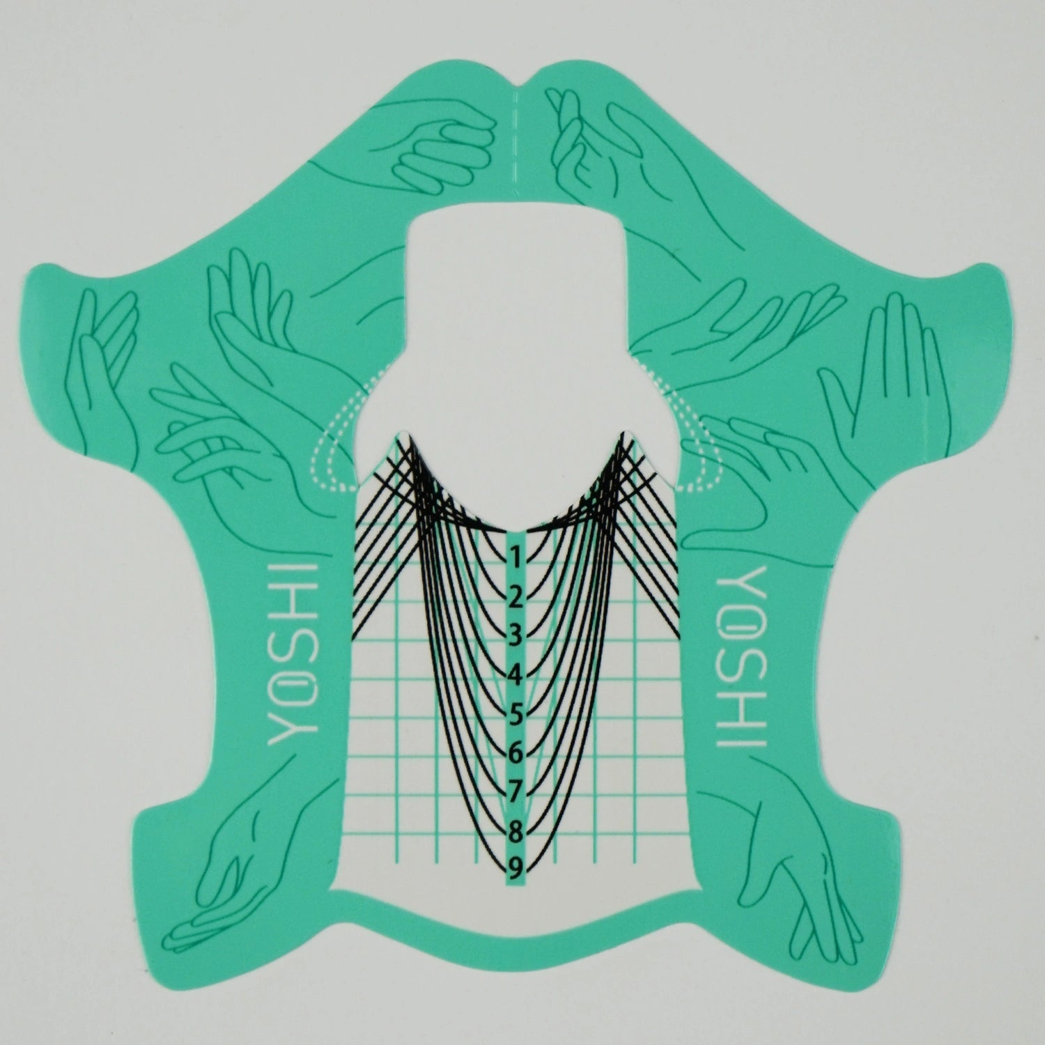 Yoshi Turquise Nail Forms