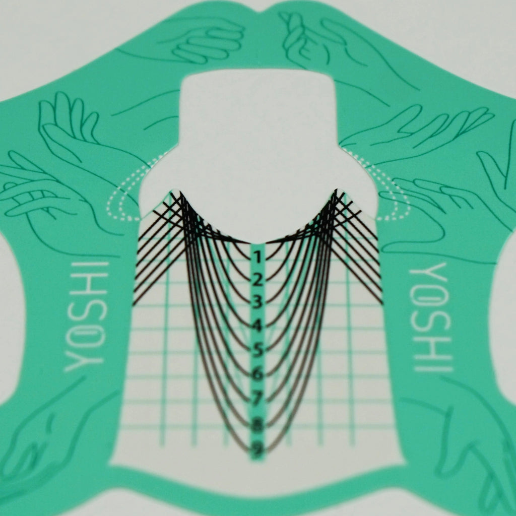 Yoshi Turquise Nail Forms