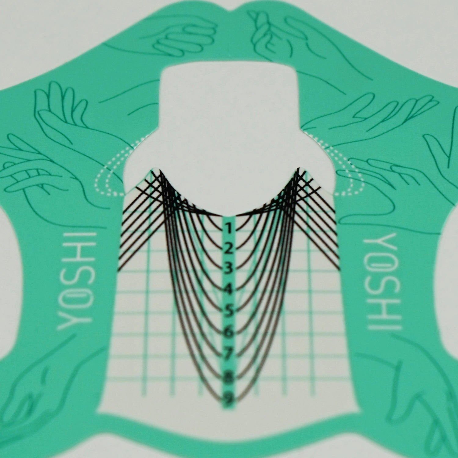 Yoshi Turquise Nail Forms