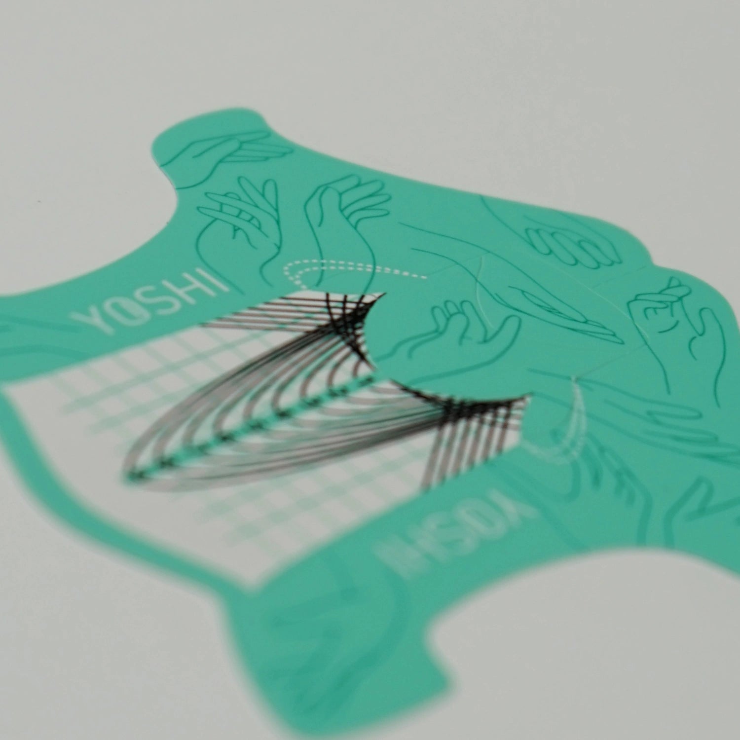 Yoshi Turquise Nail Forms