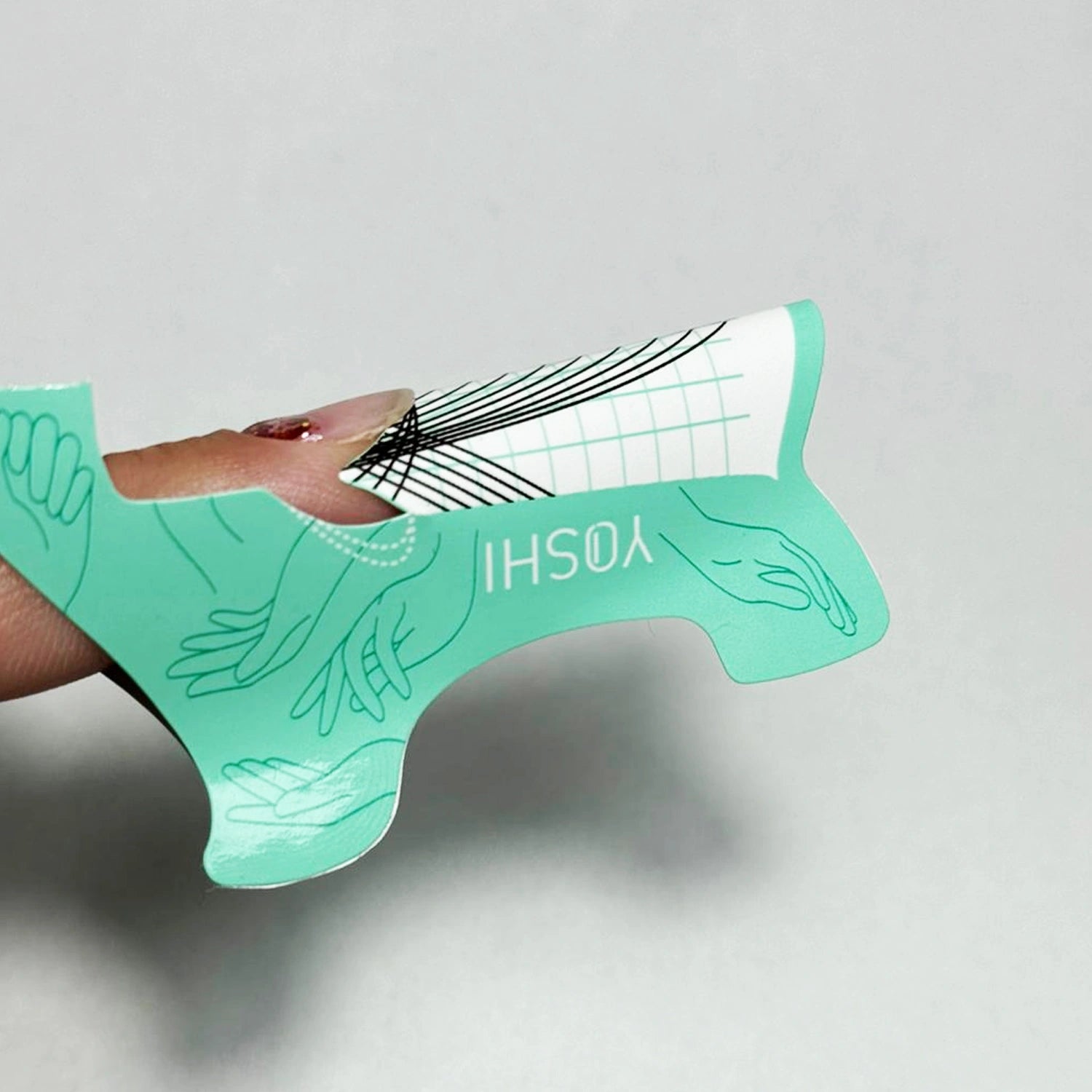 Yoshi Turquise Nail Forms