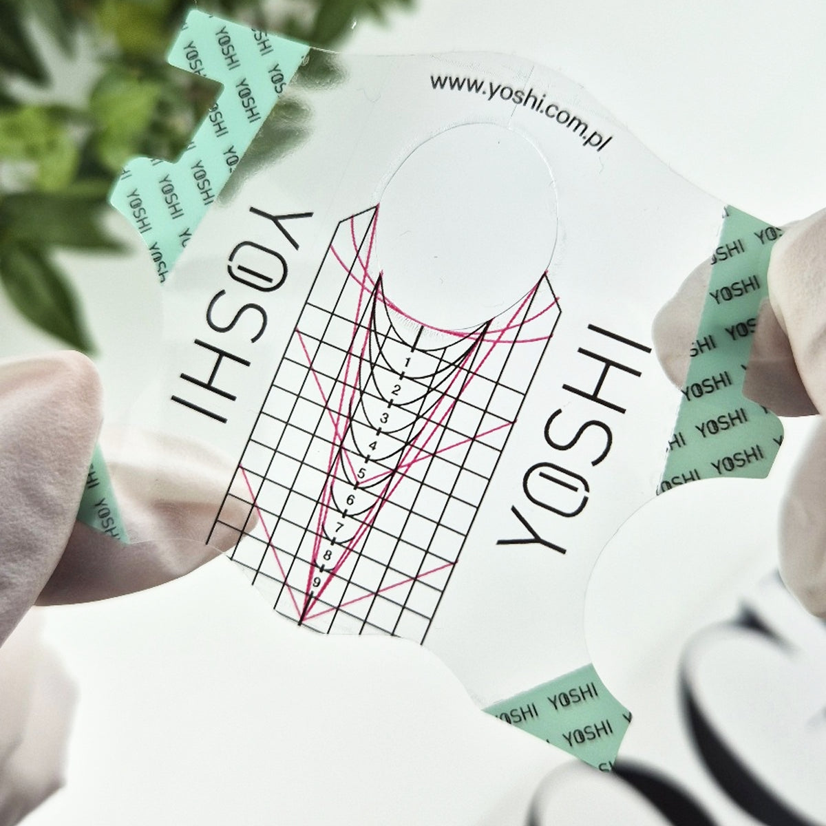 Yoshi Transparent Nail Forms