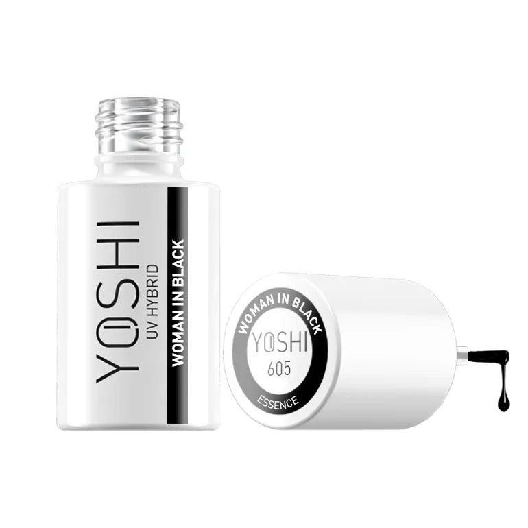 Yoshi Gel Polish Woman In Black 6 ml – 605