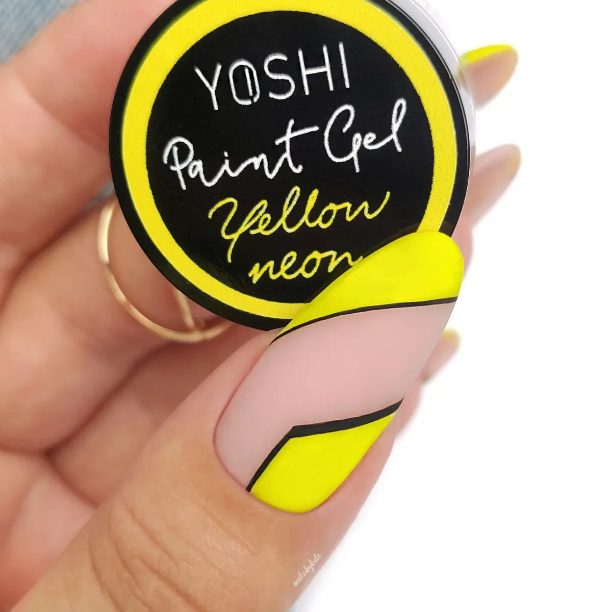 Yoshi Paint Gel UV LED Yellow Neon- 5 ml